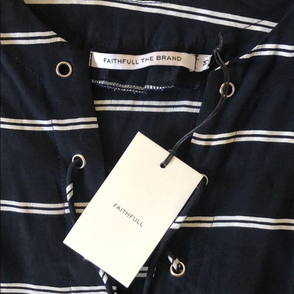 Faithfull the Brand Roman Americana Stripe dress - Picture 3 of 5